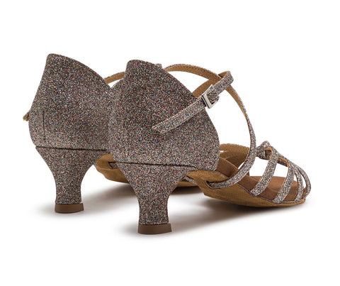 Grace Radiance Tanzschuhe in Multiglitter Mikrofaser