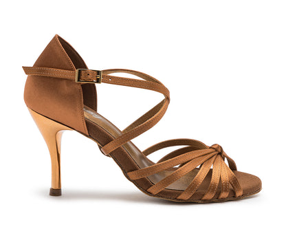 Grace Radiance Tanzschuhe in Bronze Satin