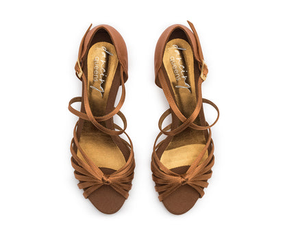 Grace Radiance Tanzschuhe in Bronze Satin