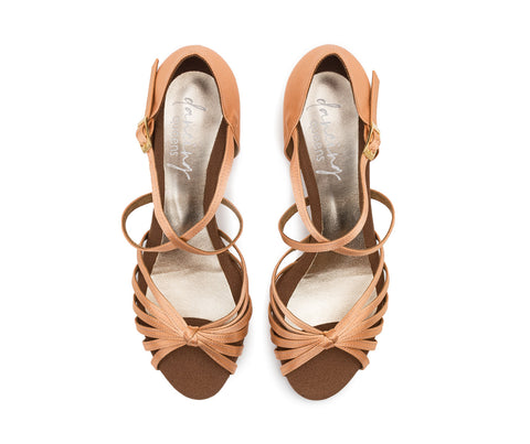 Grace Radiance Tanzschuhe in Nude Satin