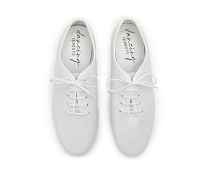 Flow Tanzschuhe in Weiss Leder
