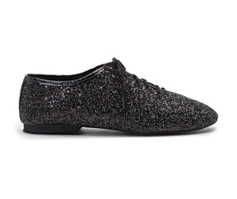Flow Tanzschuhe in Schwarz Glitter