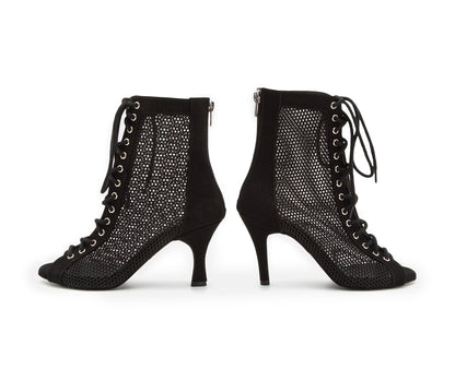 Magnet Aura Tanzschuhe in Schwarz Wildleder