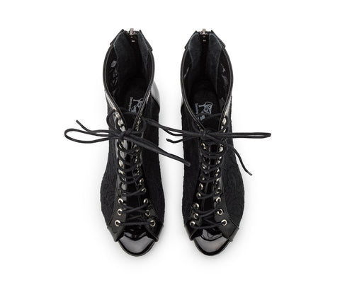 Magnet Aura Tanzschuhe in Schwarz Lack