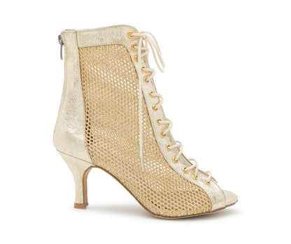 Magnet Aura Tanzschuhe in Gold Glitter