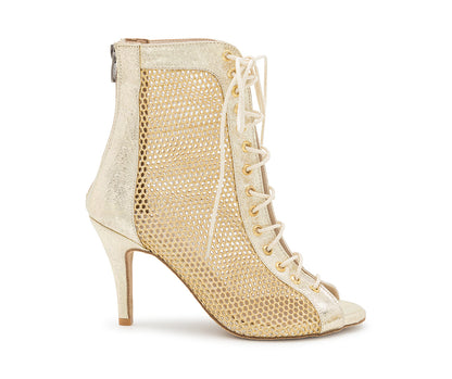 Magnet Aura Tanzschuhe in Gold Glitter