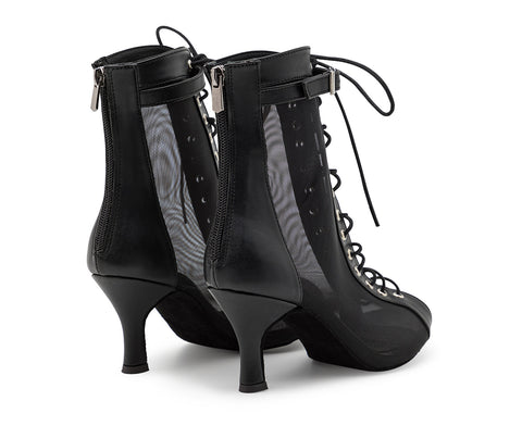 Magnet Aura Tanzschuhe in Schwarz Leder