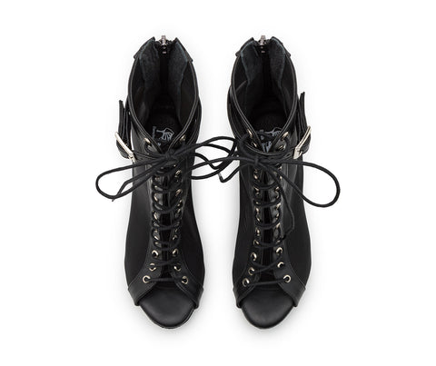 Magnet Aura Tanzschuhe in Schwarz Leder