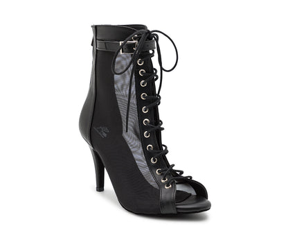 Chaussures de danse Magnet Aura en cuir noir