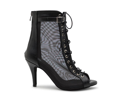 Chaussures de danse Magnet Aura en cuir noir