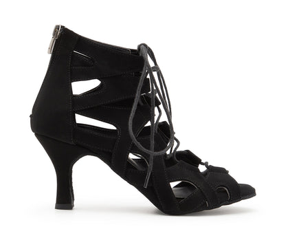 Magnet Core Tanzschuhe in Schwarz Wildleder