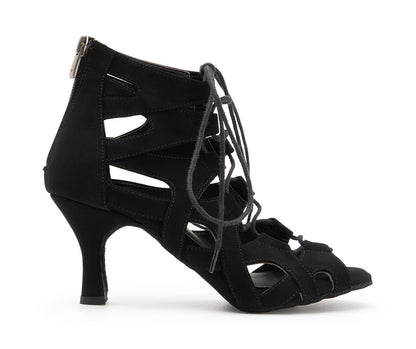 Magnet Core Tanzschuhe in Schwarz Wildleder