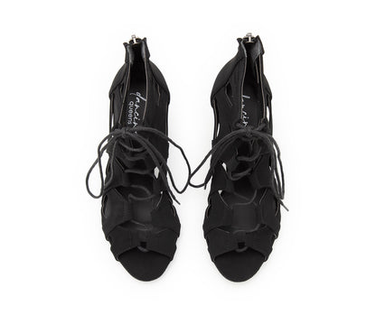 Magnet Core Tanzschuhe in Schwarz Wildleder
