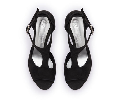 Grace Serenity Tanzschuhe in Schwarz Wildleder