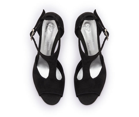 Grace Serenity Tanzschuhe in Schwarz Wildleder