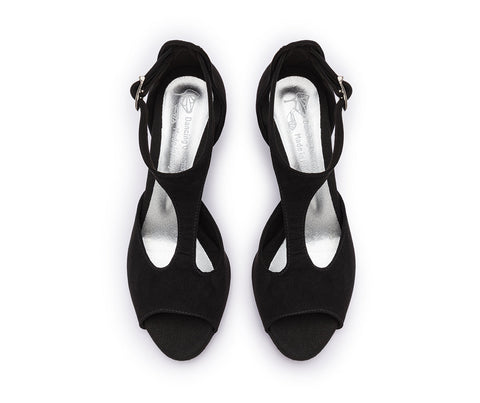 Grace Serenity Tanzschuhe in Schwarz Wildleder