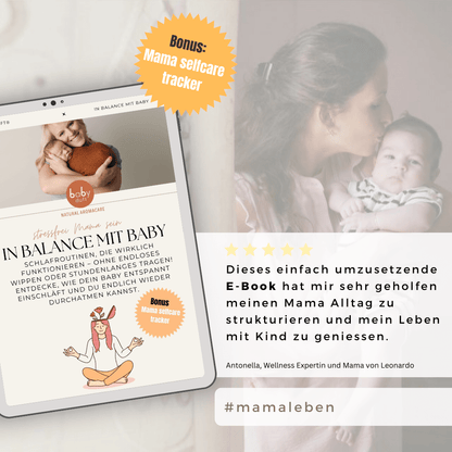 E-Book "IN BALANCE MIT BABY" - geniesse dein Mama sein