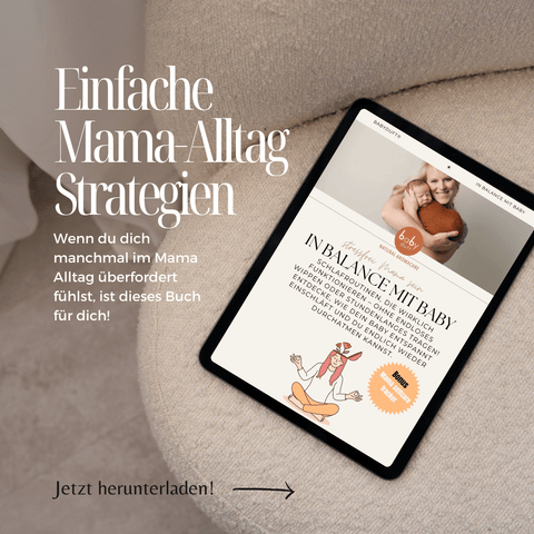E-Book "IN BALANCE MIT BABY" - geniesse dein Mama sein