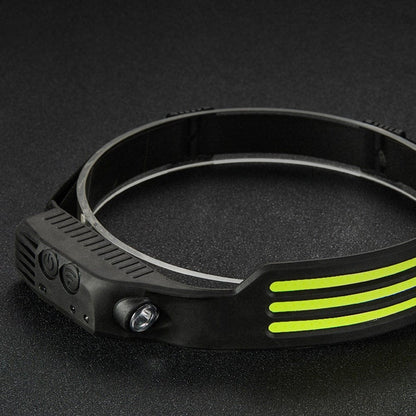 Stirnlampe Wave – 350 Lumen, 5 Modi & USB Aufladbar