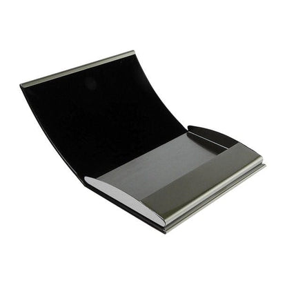Madison Visitenkarten-Etui aus Metall & Kunstleder