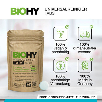 BiOHY Universalreiniger Tabs – Vegan & Mikroplastikfrei