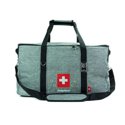 Swiss Ethno Cooling Bag XL – Kühltasche mit Schultergurt & Bieröffner