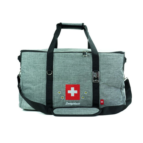 Swiss Ethno Cooling Bag XL – Kühltasche mit Schultergurt & Bieröffner