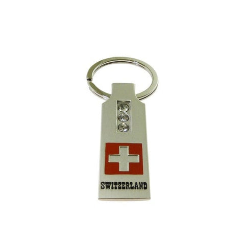 Diamond Schlüsselanhänger aus Metall mit Geschenkbox – 7,5 x 3 cm