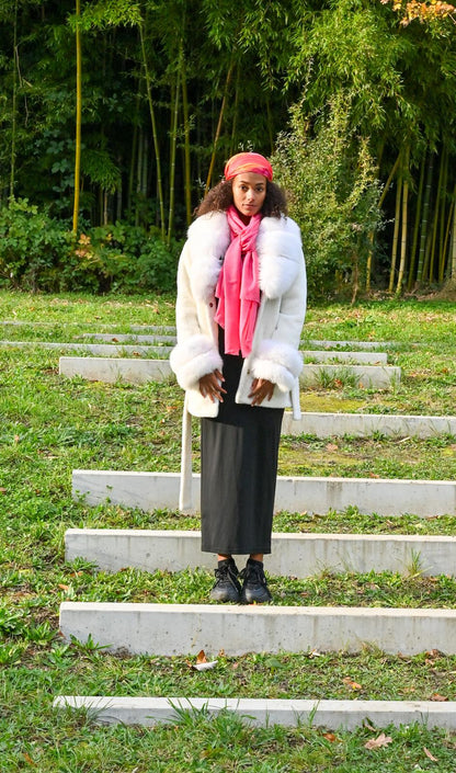 AISHITERU - Pure Pink Cashmere Scarf - Soft Luxury You’ll Feel ✨🧣