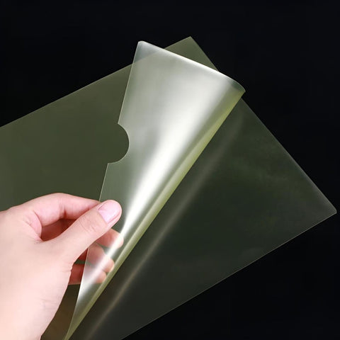 Klarsichtmappe 100er Set – transparent, strapazierfähig für Büro & Schule