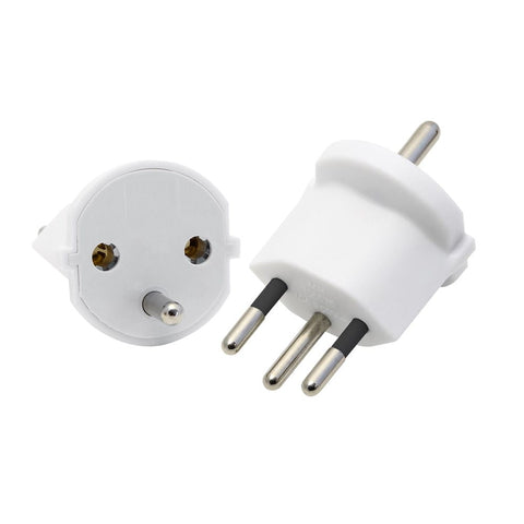 DE-zu-CH Stecker Fix-Adapter (Schuko) – Kompakt & Sicher