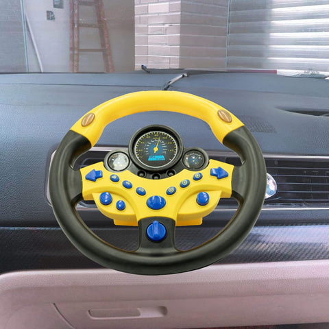 Lenkrad Motorik Spielzeug – 360°, mit Hupe, fördert Motorik & Fantasie