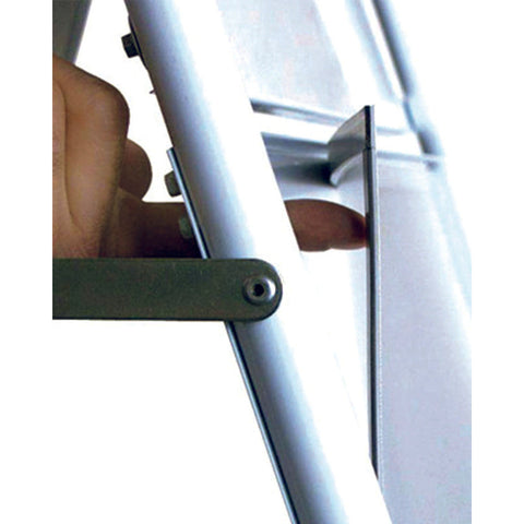 Kundenstopper Stahlrohr Fahrradständer Kombi, Outdoor