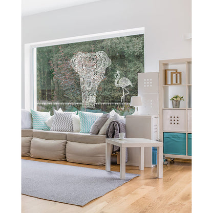 Securit® Fensterschablonen "Windoodle", Format: A3, Thema: Kinder, inkl. 1 Securit® Kreidestift, 3er Set