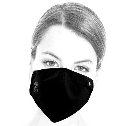 Swiss Ethno Elon Gesichtsmaske – Baumwolle, Waschbar & Swissness-Design