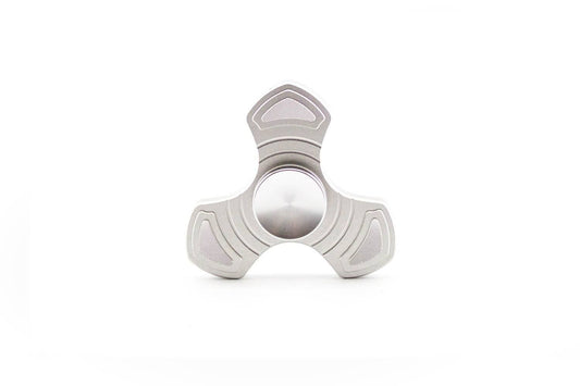 Fidget Spinner | Aluminium | Silber