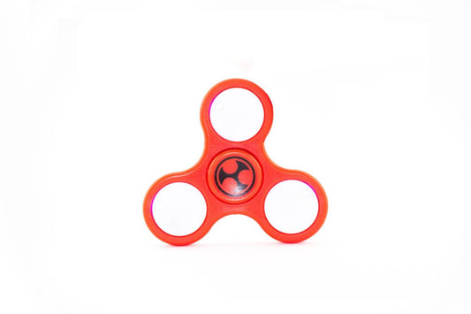 Fidget Spinner | LED | Rot