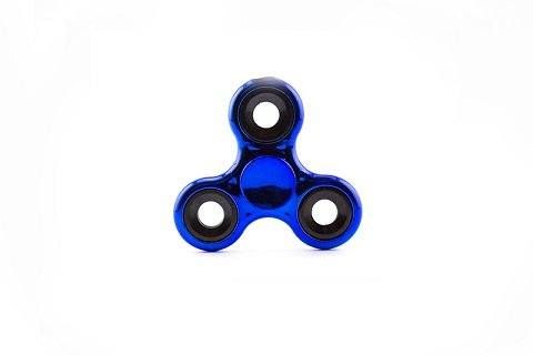 Fidget Spinner | Metallic | Blau
