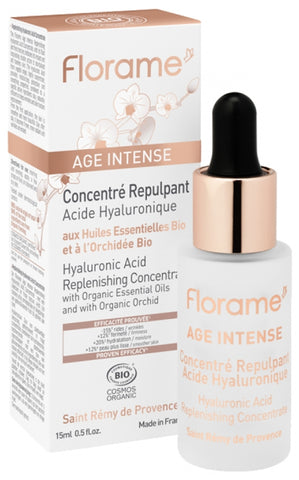 Florame Âge Intense Hyaluronic Acid Replenishing Concentrate Organic 30ml