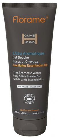 Florame Homme Shampoo Shower The Aromatic Water Organic 200ml