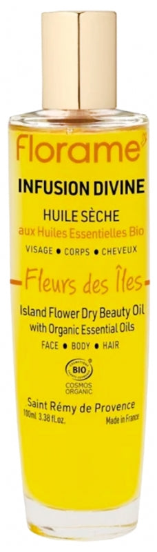 Florame Infusion Divine Huile Sèche Fleurs des Îles Bio 100 ml