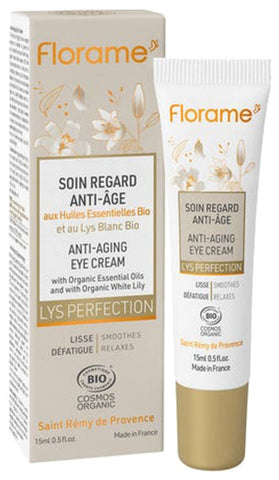 Florame Lys Perfection Anti-Aging Eye Cream Organic 15ml