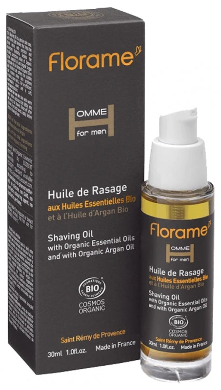 Florame Men Shaving Oil Organic 30ml