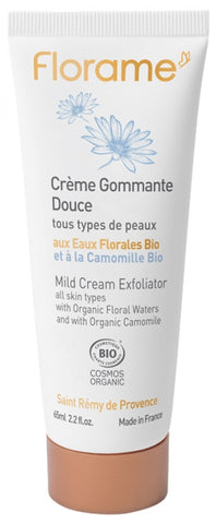 Florame Mild Cream Exfoliator Orrganic 65ml
