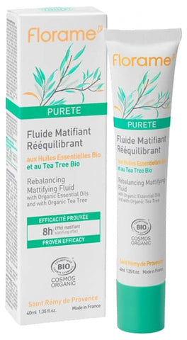 Florame Pureté Rebalancing Mattifying Fluid Organic 40ml