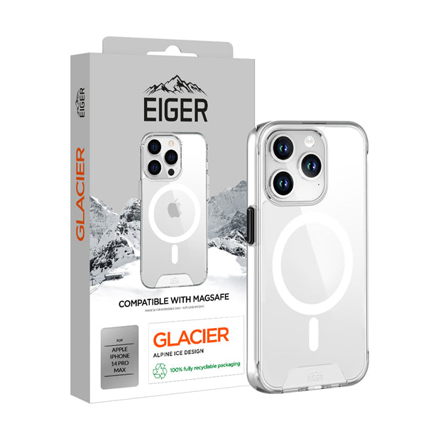 iPhone 15 Pro Max, Glacier MagSafe Case clear