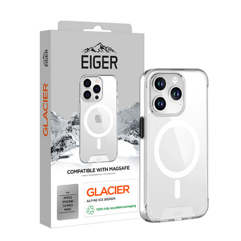 iPhone 15 Pro Max, Glacier MagSafe Case clear