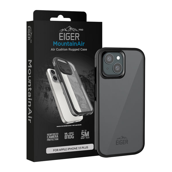iPhone 15 Plus, MountainAir Case black