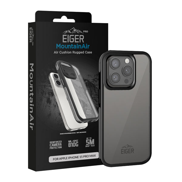 iPhone 15 Pro Max, MountainAir Case black