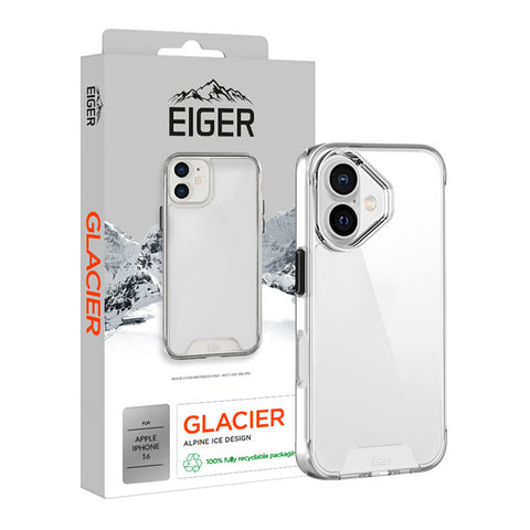 iPhone 16, Glacier Case transp.